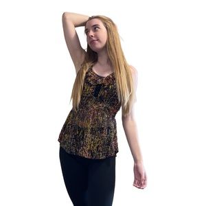 ❌SOLD❌
Patterson J. Kincaid Originals Ruffled Cinched Waist Abstract …